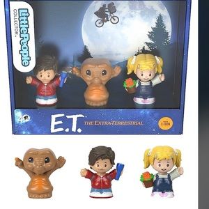 Fisher Price Little People Collectors Edition ET Set Extra Terrestrial NEW